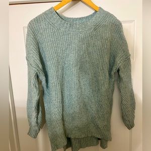 American Eagle size small light blue  oversized sweater